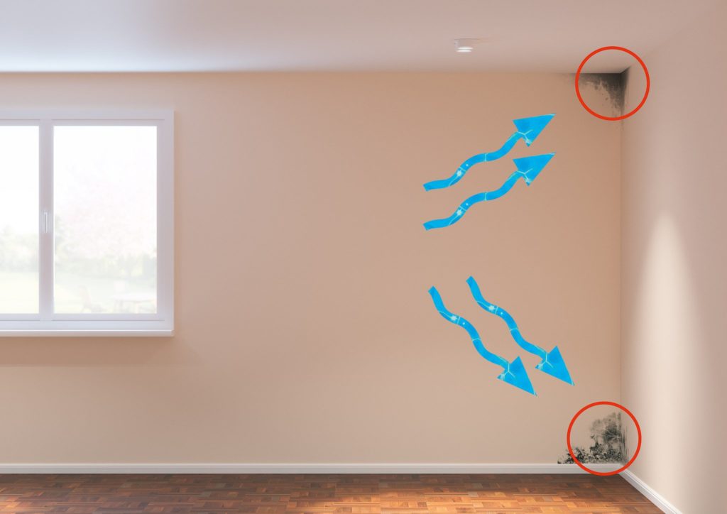 Innendämmung Illustration