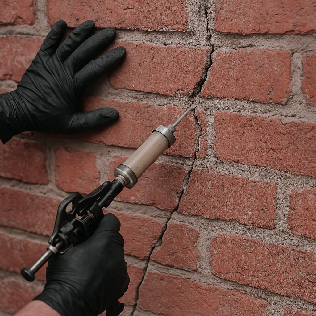 Verfestigungsprozess Illustration